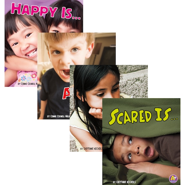 A+ Books Know Your Emotion Book Set, Set of 4 9781429670654 - main